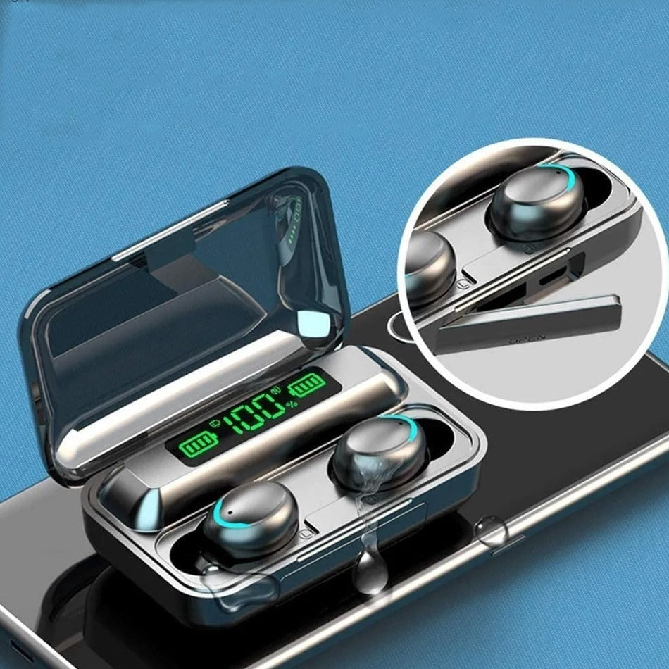 NUEVOS AUDIFONOS F9 TACTILES