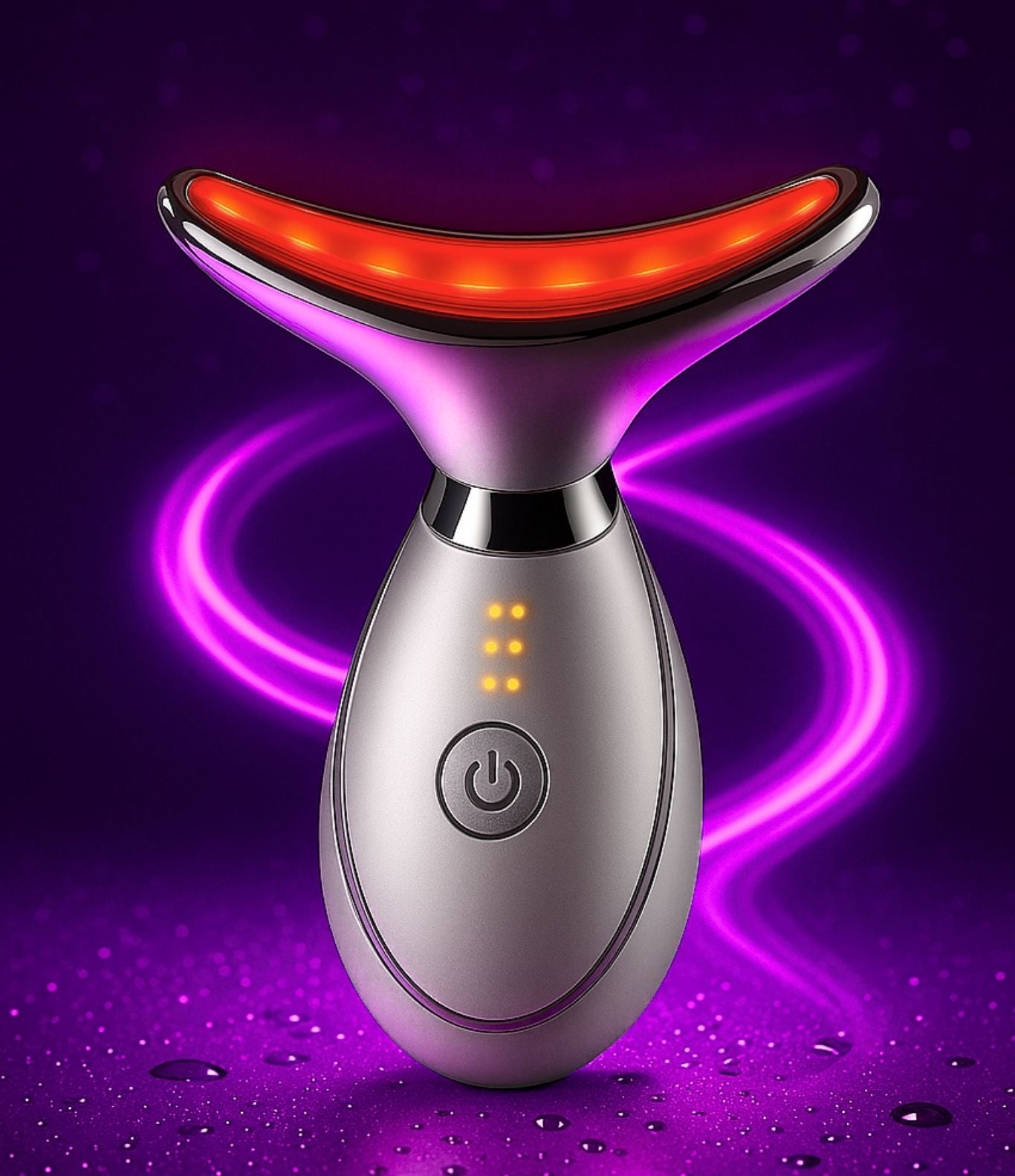 Masajeador Facial Electrico Luz Led