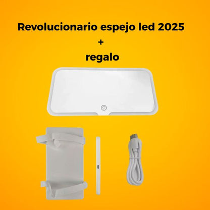 revolucionario espejo led 2025