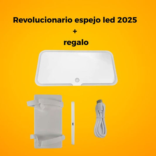 revolucionario espejo led 2025